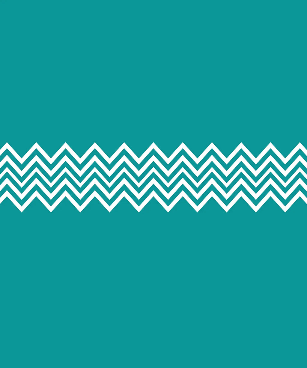Urban Comfort Single Bedsheet Set, Trippy Triangles Blue |144 TC Cotton| 1 Pillow Covers