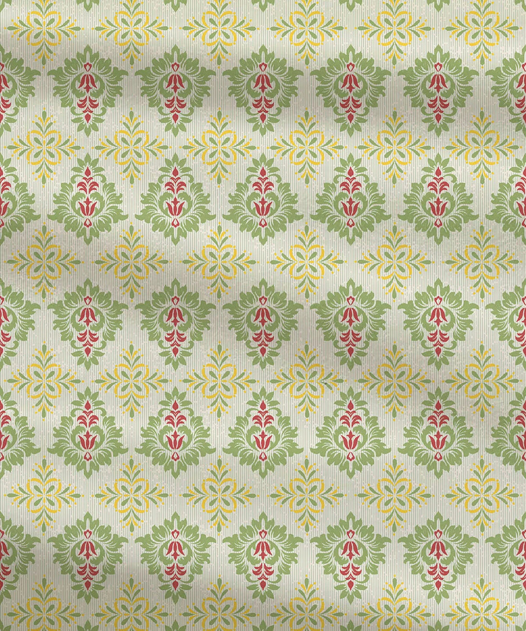 Moments Queen Bedsheet Set, Clara Green|120 TC Cotton