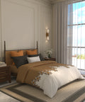 Home Essential  Suzani King Bedsheet, Silsila|144TC Cotton| 2 Pillow Covers