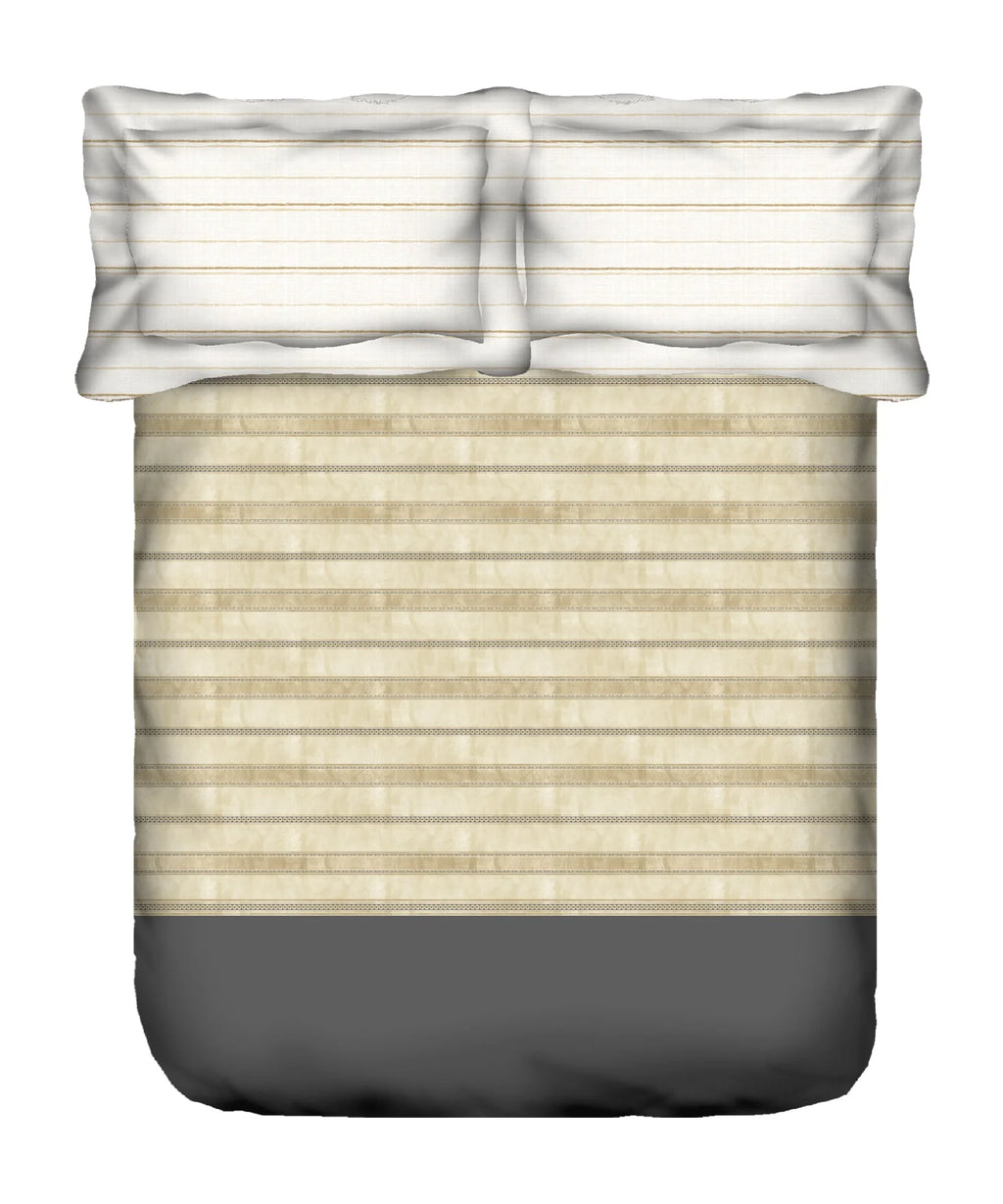 Aroma King Bedsheet Set,Vanilla Honey|180 TC Cotton|2 Pillow Covers