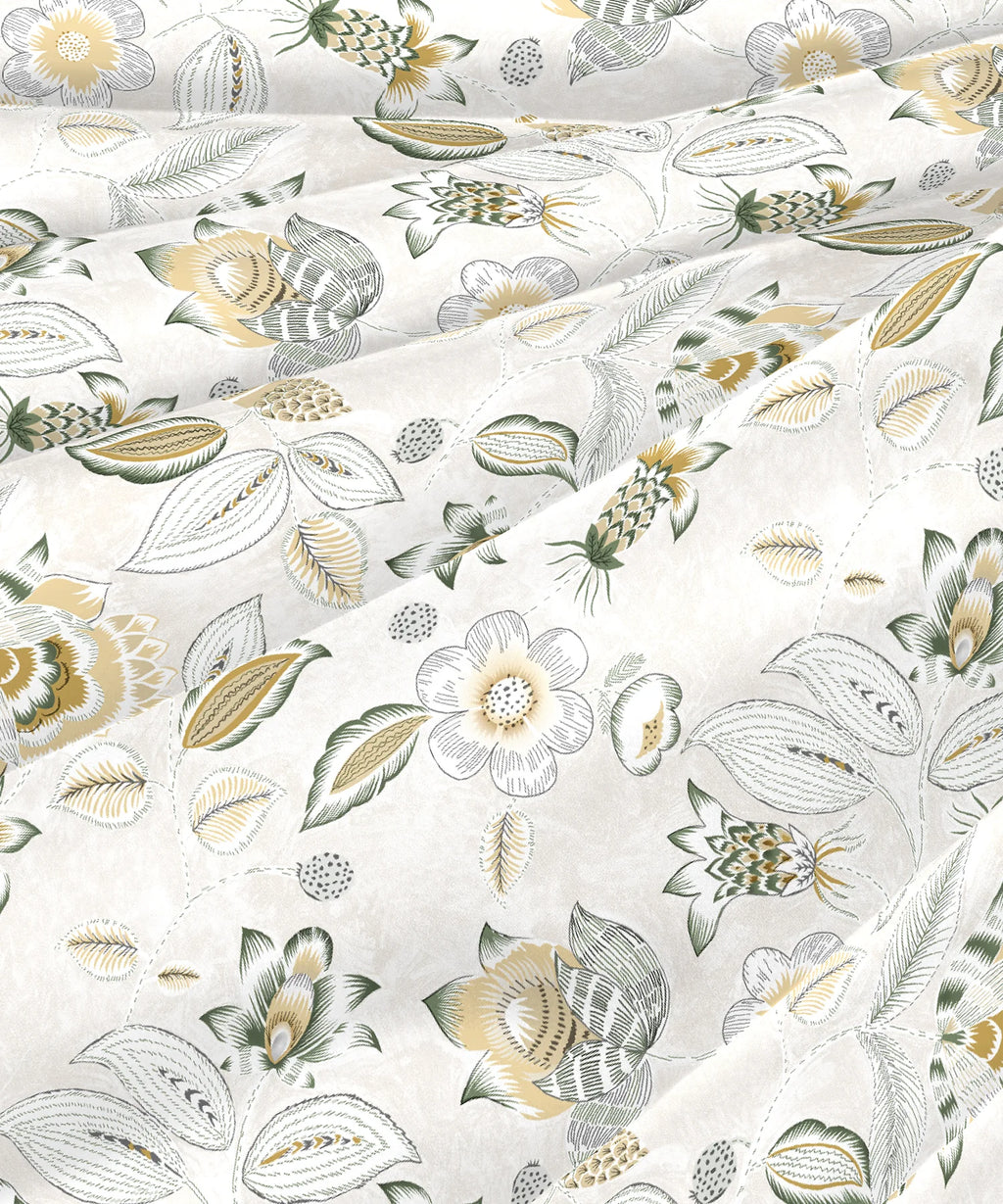 Aroma King Bedsheet Set,Vanilla Fudge|180 TC Cotton|2 Pillow Covers