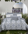 Aroma King Bedsheet Set, Lily Blush|180 TC Cotton|2 Pillow Covers