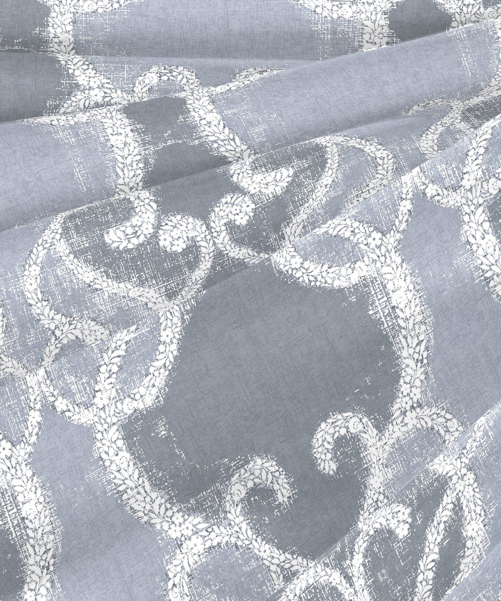 Aroma King Bedsheet Set, Lily Blush|180 TC Cotton|2 Pillow Covers