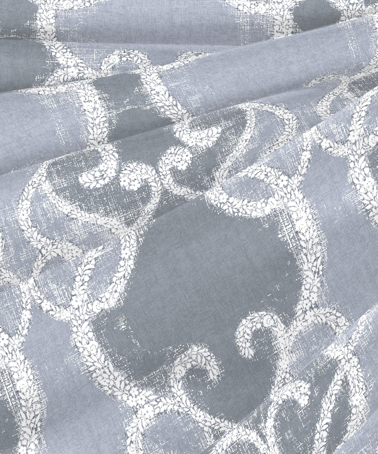 Aroma King Bedsheet Set, Lily Blush|180 TC Cotton|2 Pillow Covers