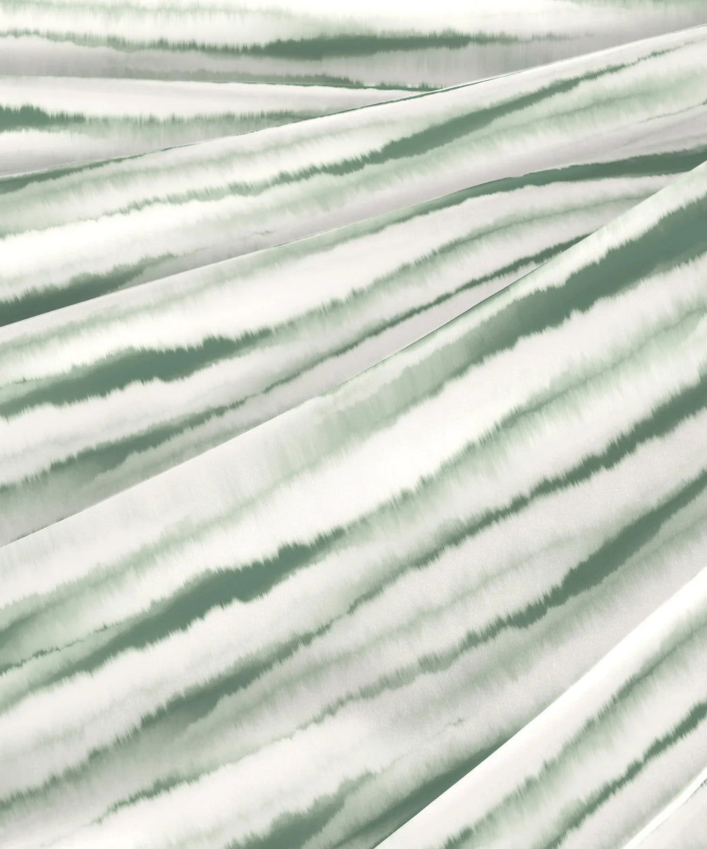 Aroma King Bedsheet Set, Green Apple Whirl|180 TC Cotton|2 Pillow Covers