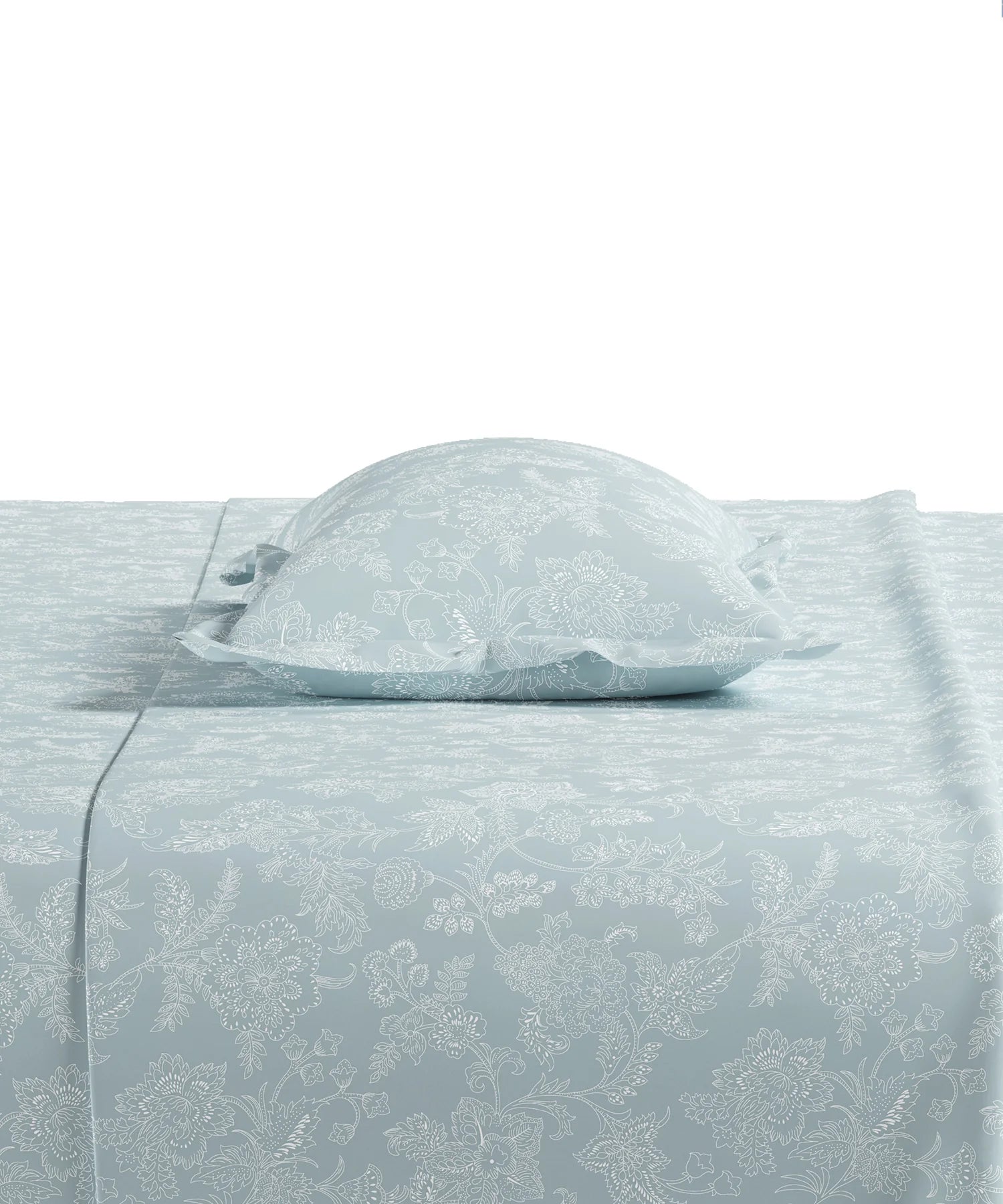 Home Essential Pastel Poetry Floral King Bedsheet,IRAJA TIFFANY|144TC Cotton| 2 Pillow Covers