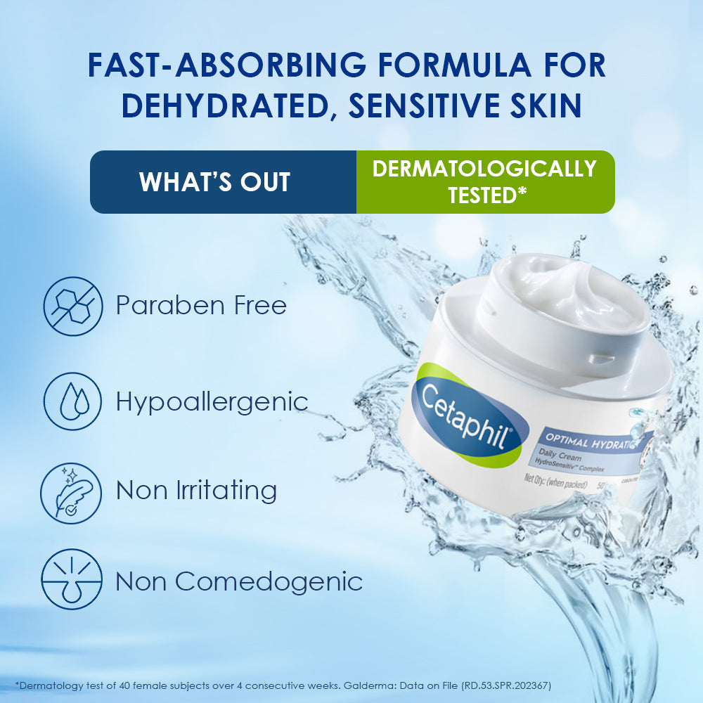 Cetaphil Optimal Hydration Daily Cream 50g