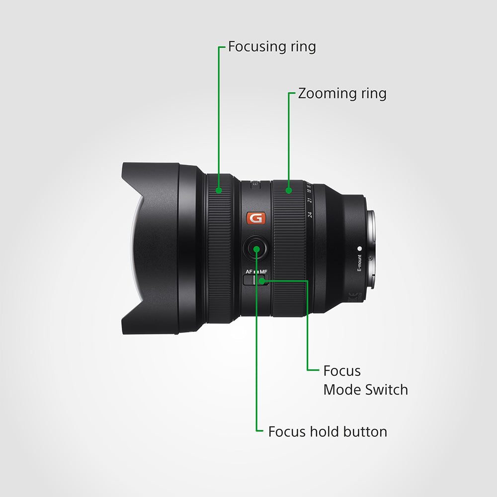 Sony FE 12–24 mm F2.8 GM (SEL1224GM) E-Mount Full-Frame, Ultra-wide-angle Zoom G Master Lens
