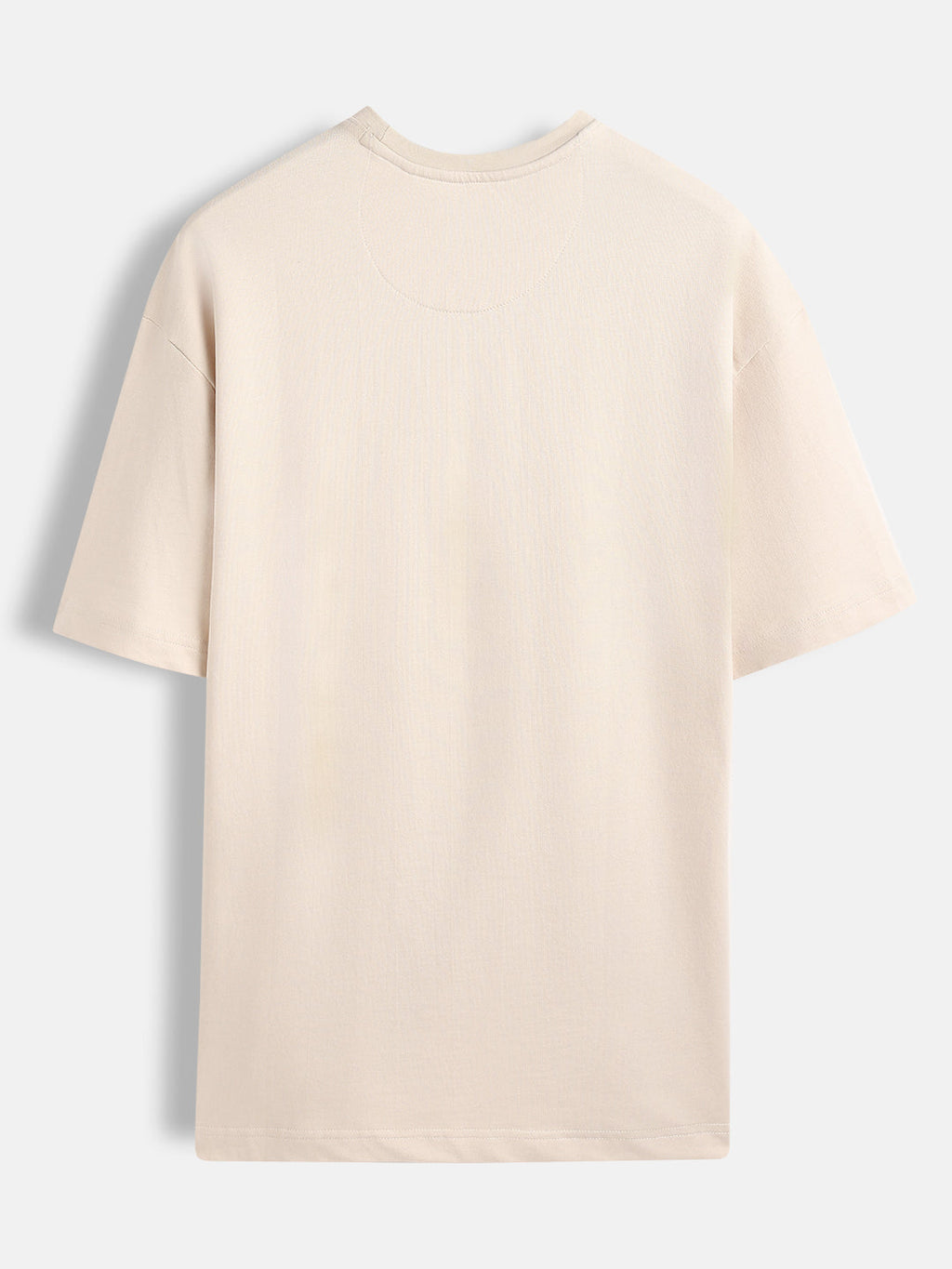 Playful ramen print oversized tshirt | Beige