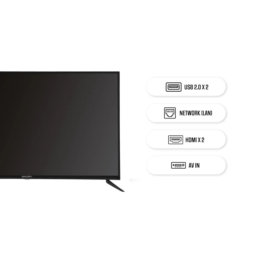 Salora 109 Cm (43 Inches) FHD Smart LED Coolita TV SLV-4432 SFC