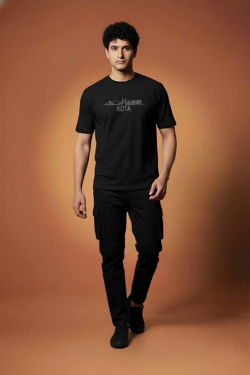 Men Printed Regular Cotton T-Shirt