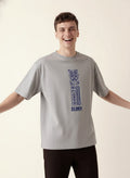 Men Oversized Cotton Tribal T-Shirt