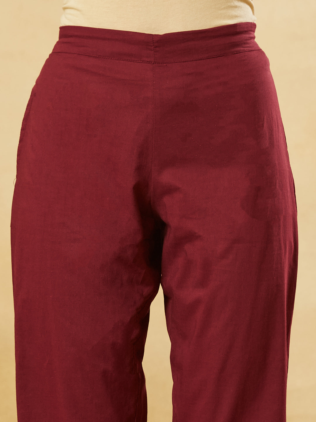 Divena Maroon Floral Print Cotton A-Line Kurta Sets With Dupatta