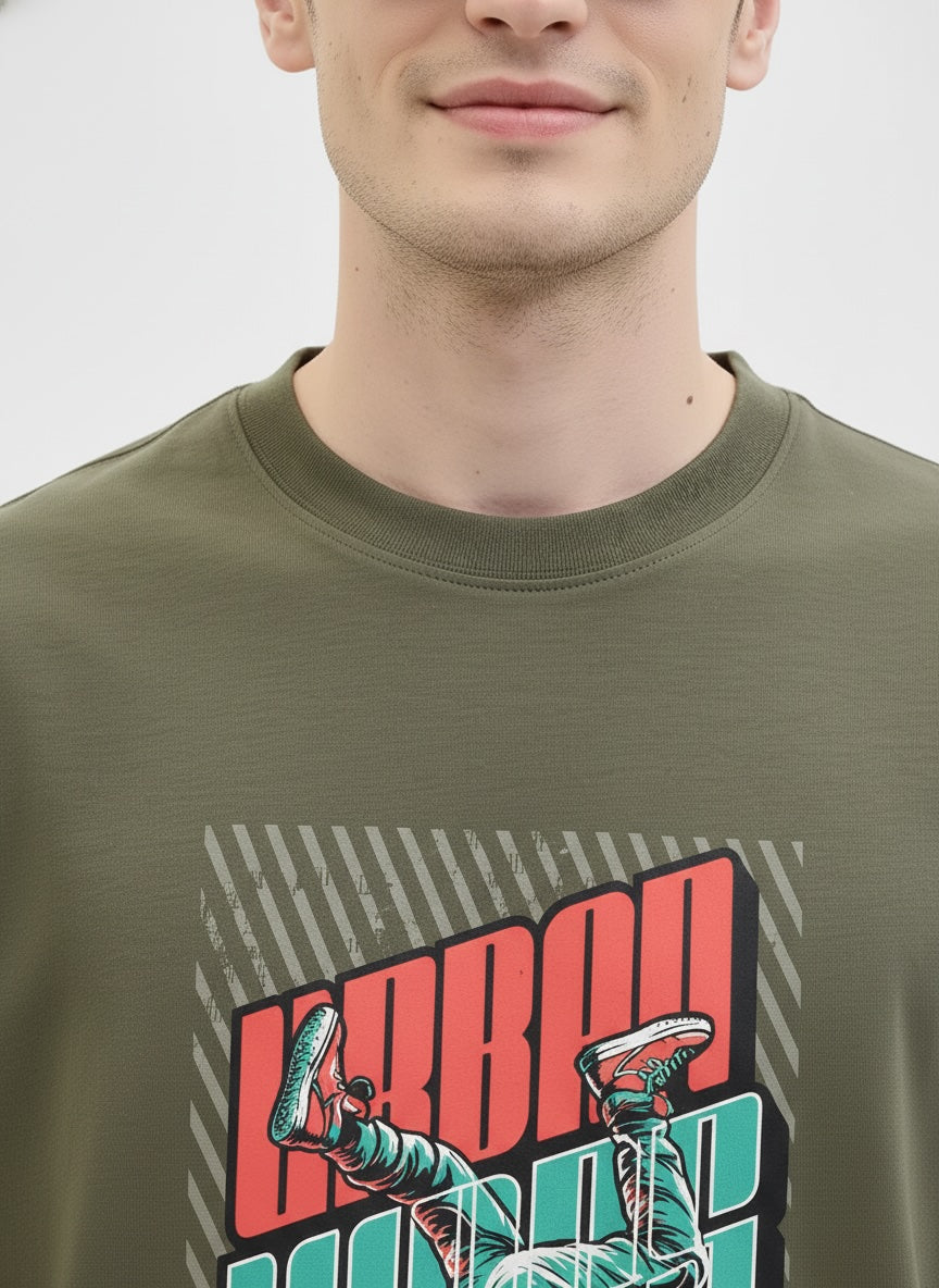 Men Oversized Cotton T-Shirt