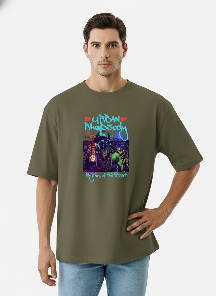 Men Oversized Cotton T-Shirt