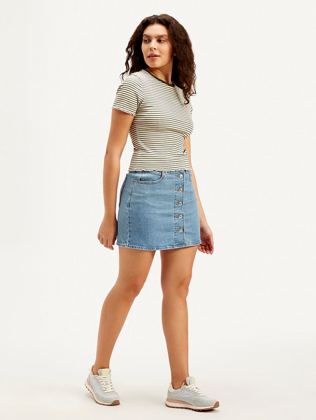 Women's Striped Slim Fit T-shirt