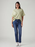 Women's Blue Wedgie Straight Fit High Rise Jeans
