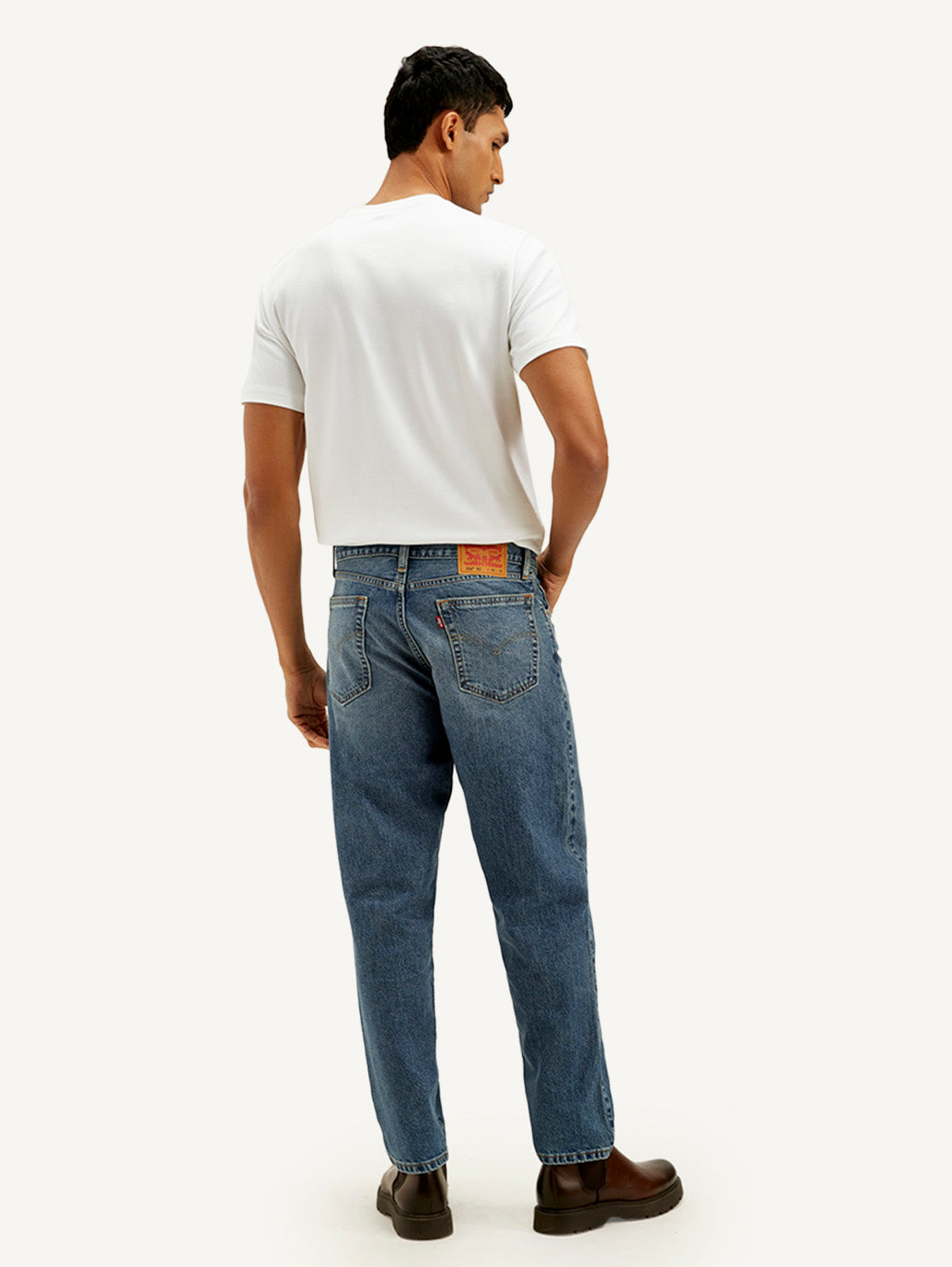Men's 550'92 Blue Loose Fit Mid Rise Jeans