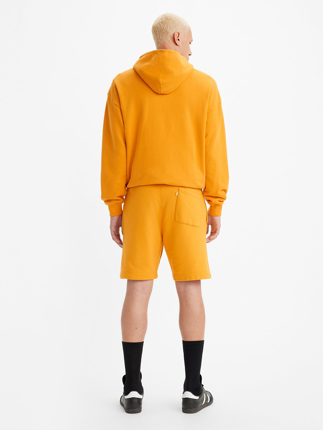 Men's Mustard Regular Fit Shorts