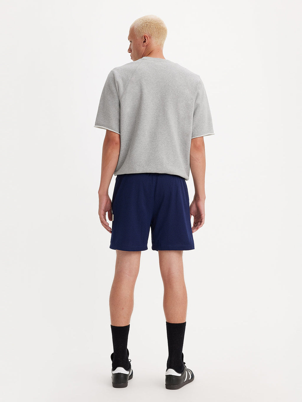 Men's Blue Regular Fit Shorts