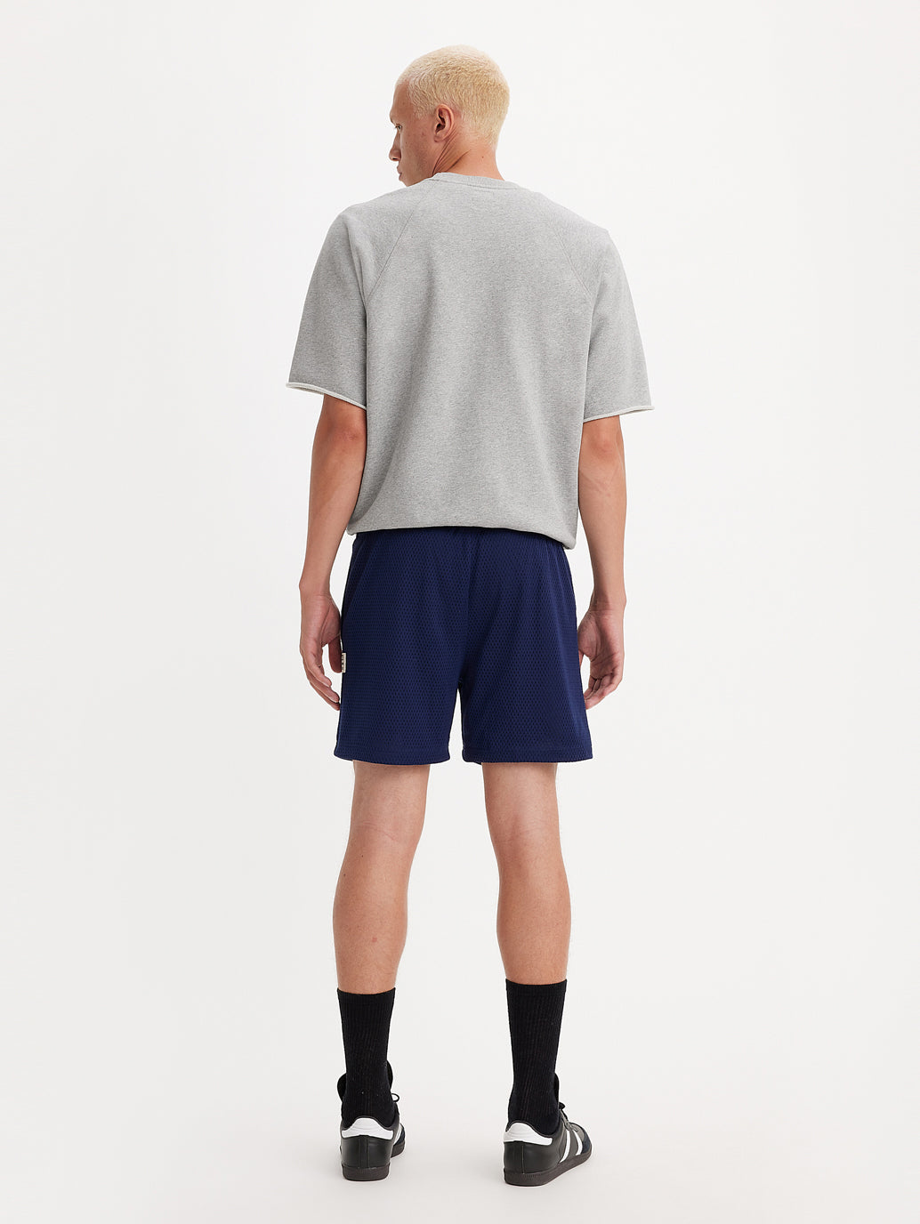 Men's Blue Regular Fit Shorts