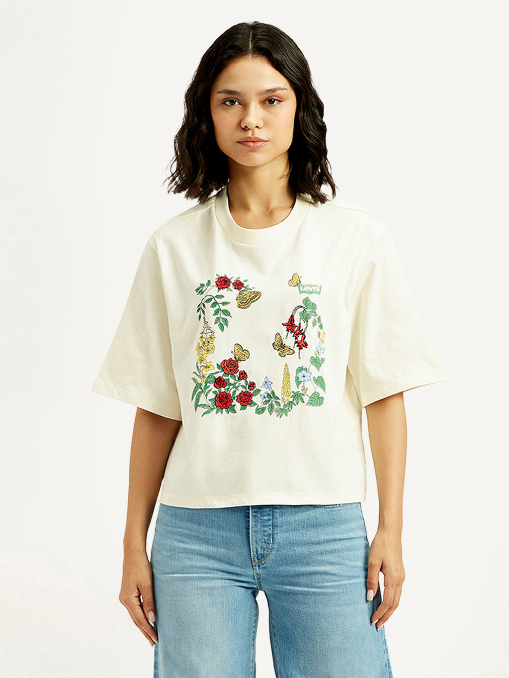 Women's Floral Relaxed Fit T-shirt