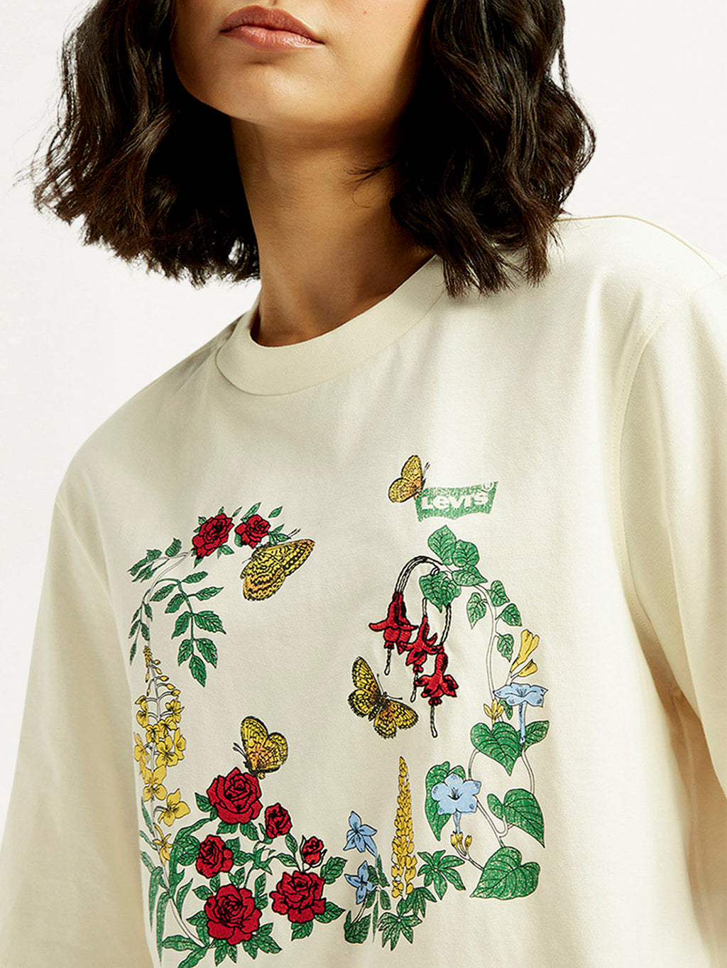 Women's Floral Relaxed Fit T-shirt