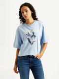 Women's Graphic Print Boxy T-shirt