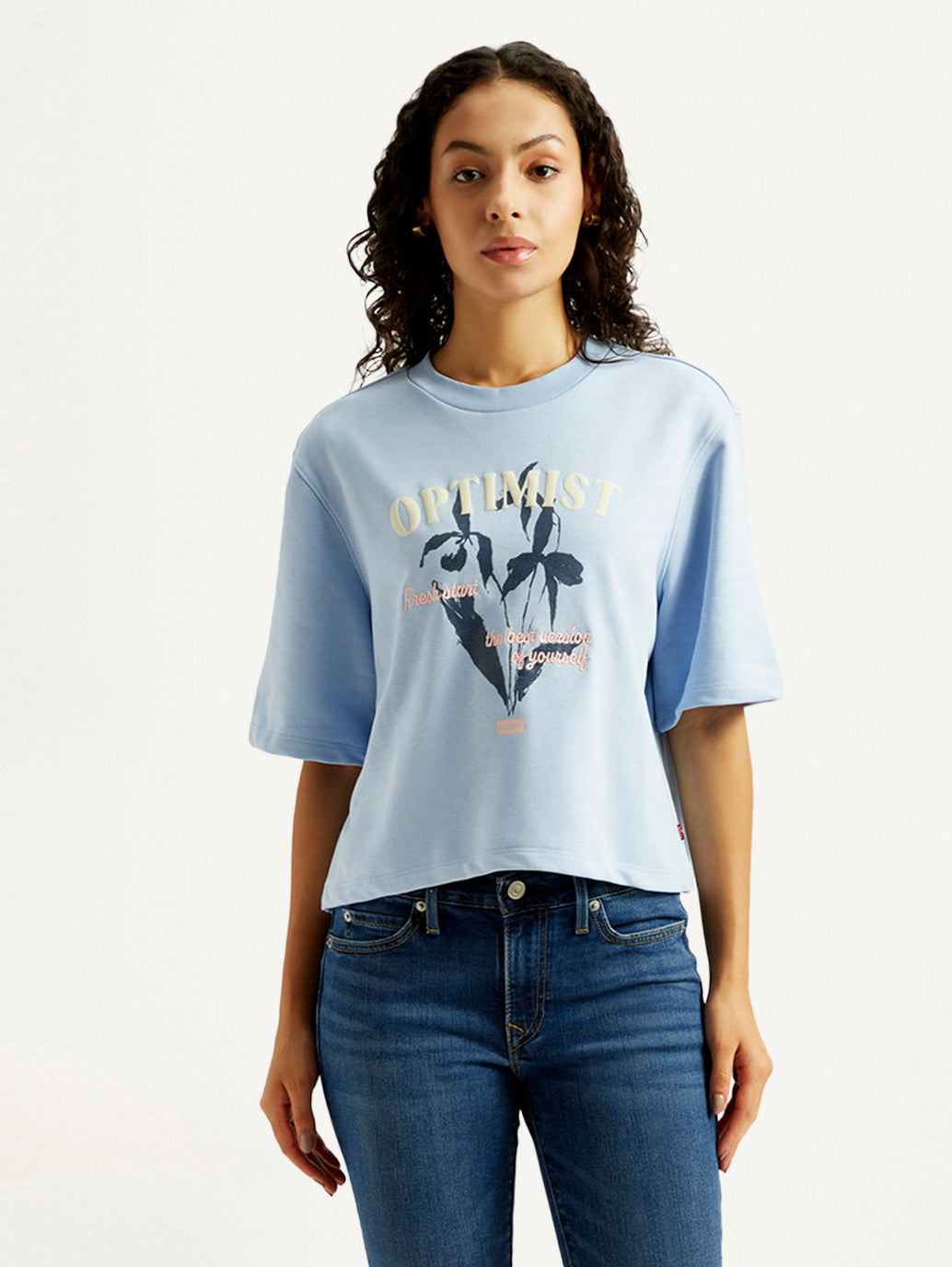 Women's Graphic Print Boxy T-shirt