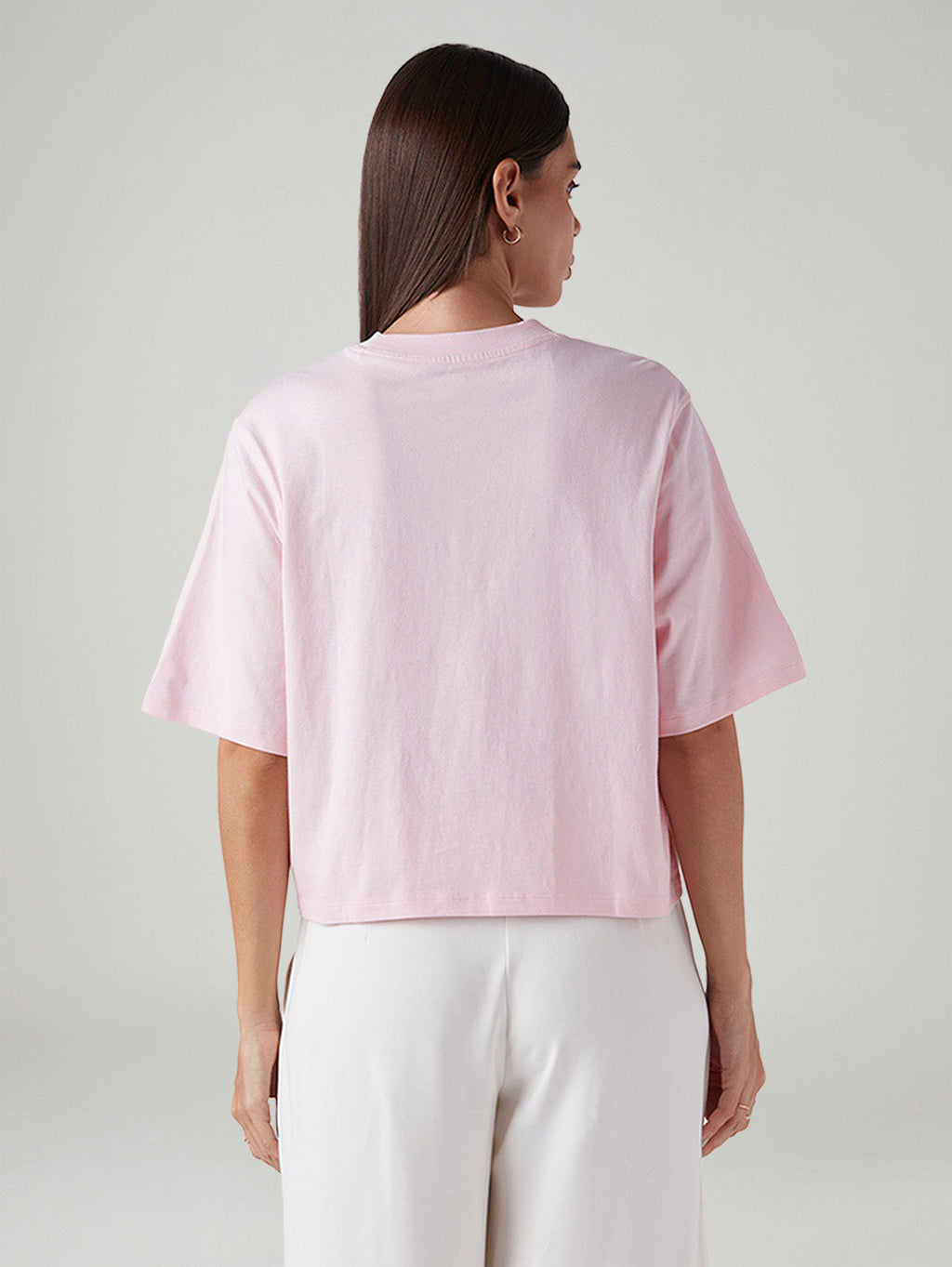 Women's Embroidered Relaxed Fit Embroidery T-Shirt