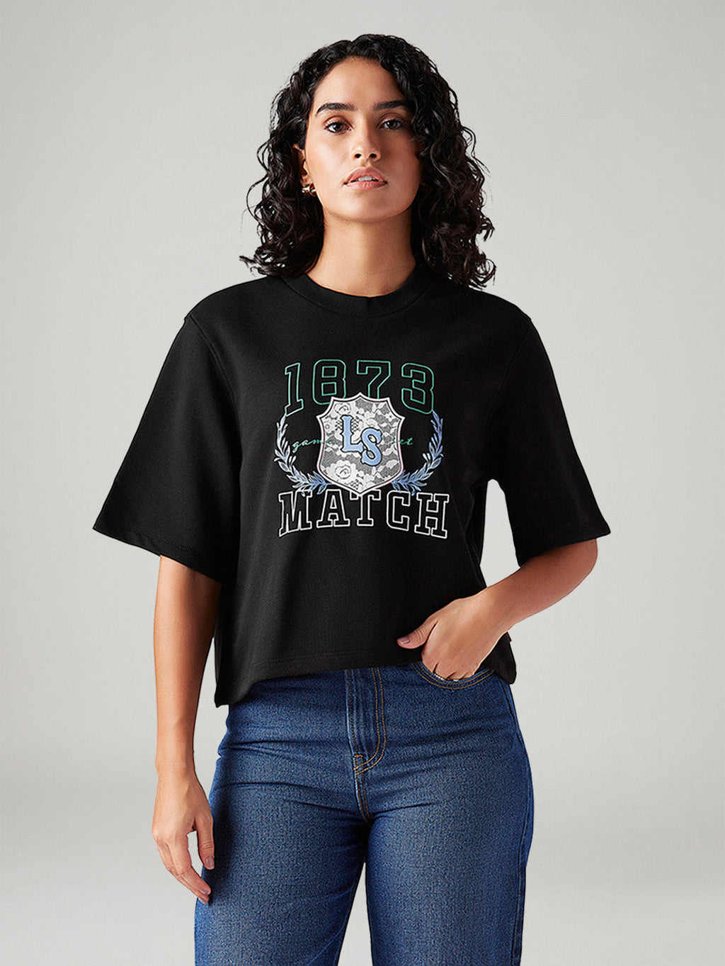 Women's Graphic Print Relaxed Fit T-Shirt