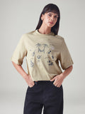 Women's Printed Relaxed Fit T-Shirt