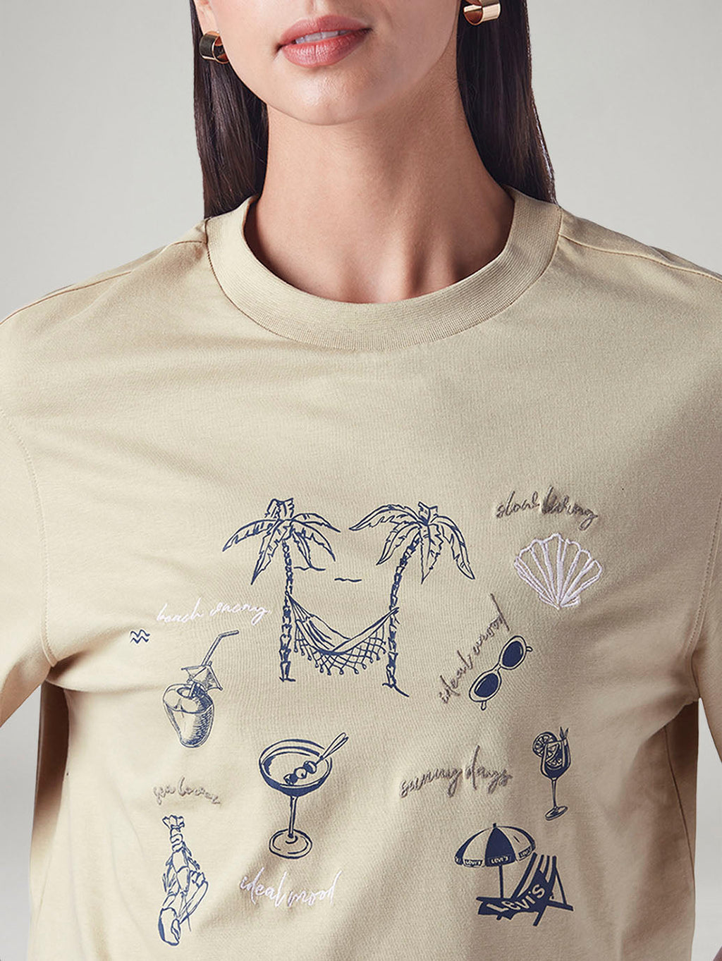 Women's Printed Relaxed Fit T-Shirt