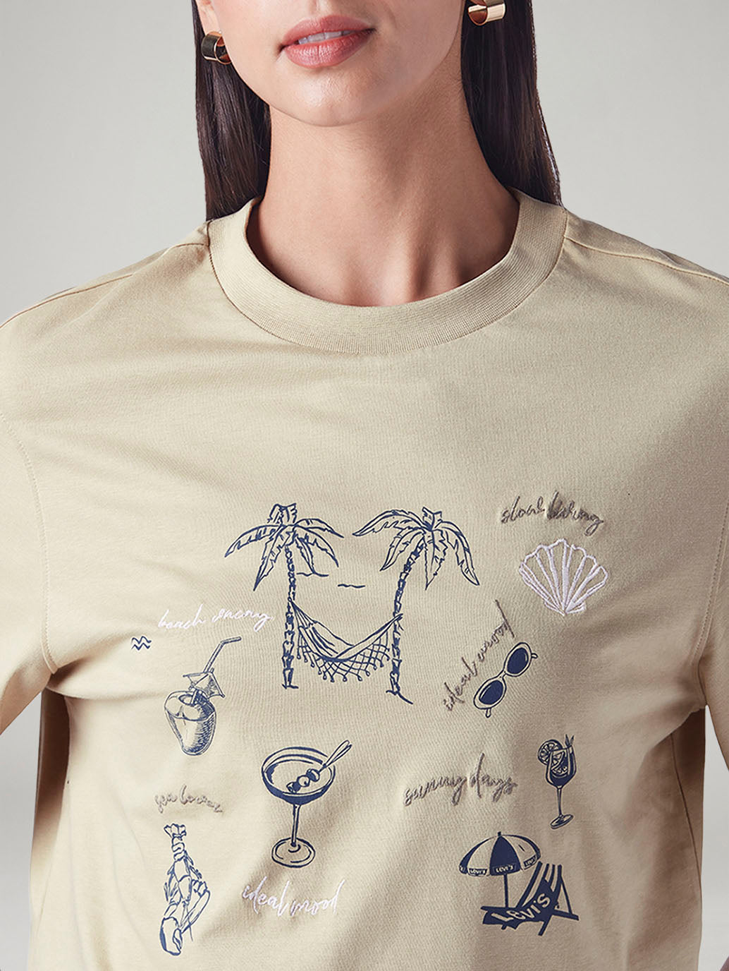 Women's Printed Relaxed Fit T-Shirt