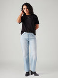Women's 94 Light Blue Baggy Fit Mid Rise Jeans