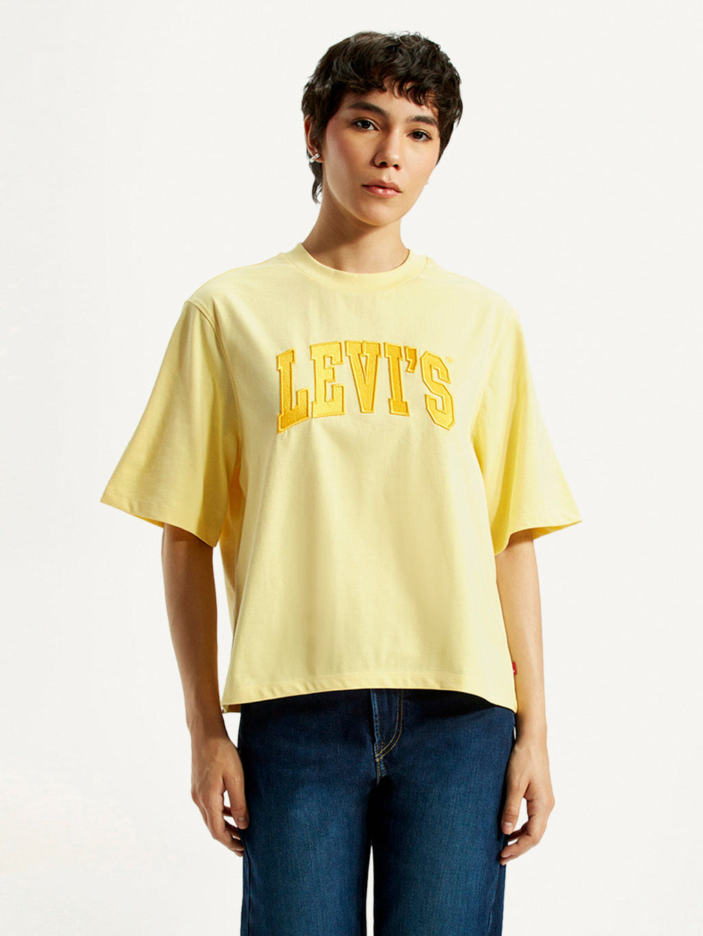 Women's Typography Relaxed Fit T-Shirt