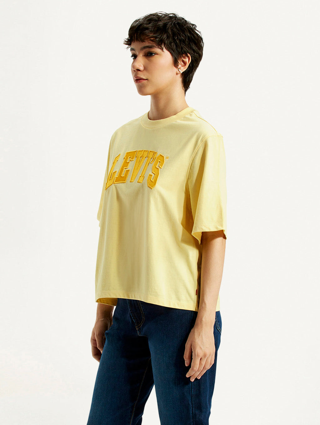 Women's Typography Relaxed Fit T-Shirt