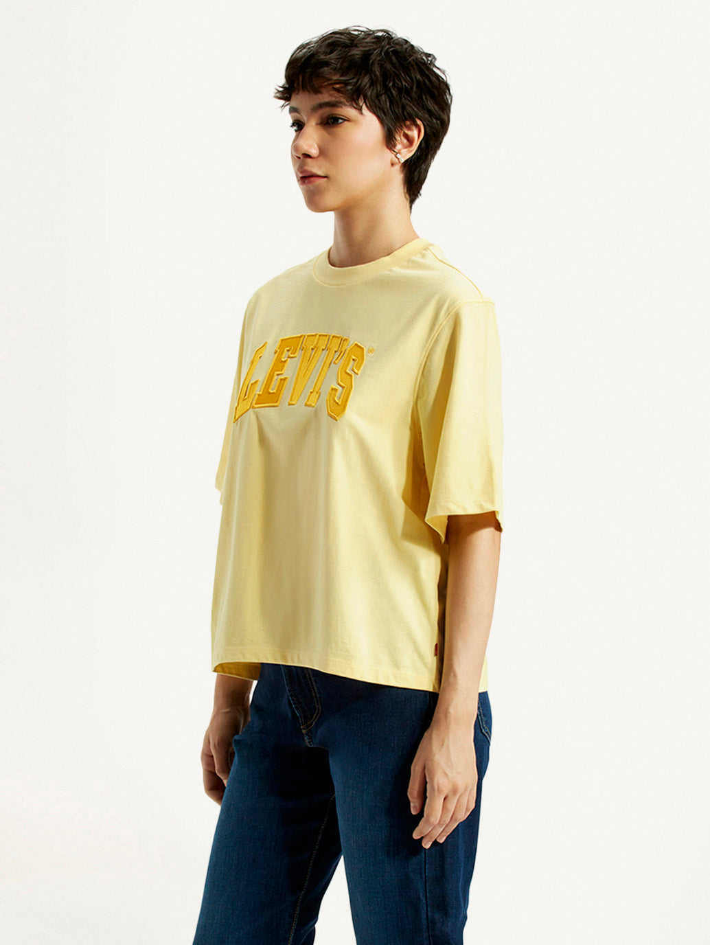Women's Typography Relaxed Fit T-Shirt