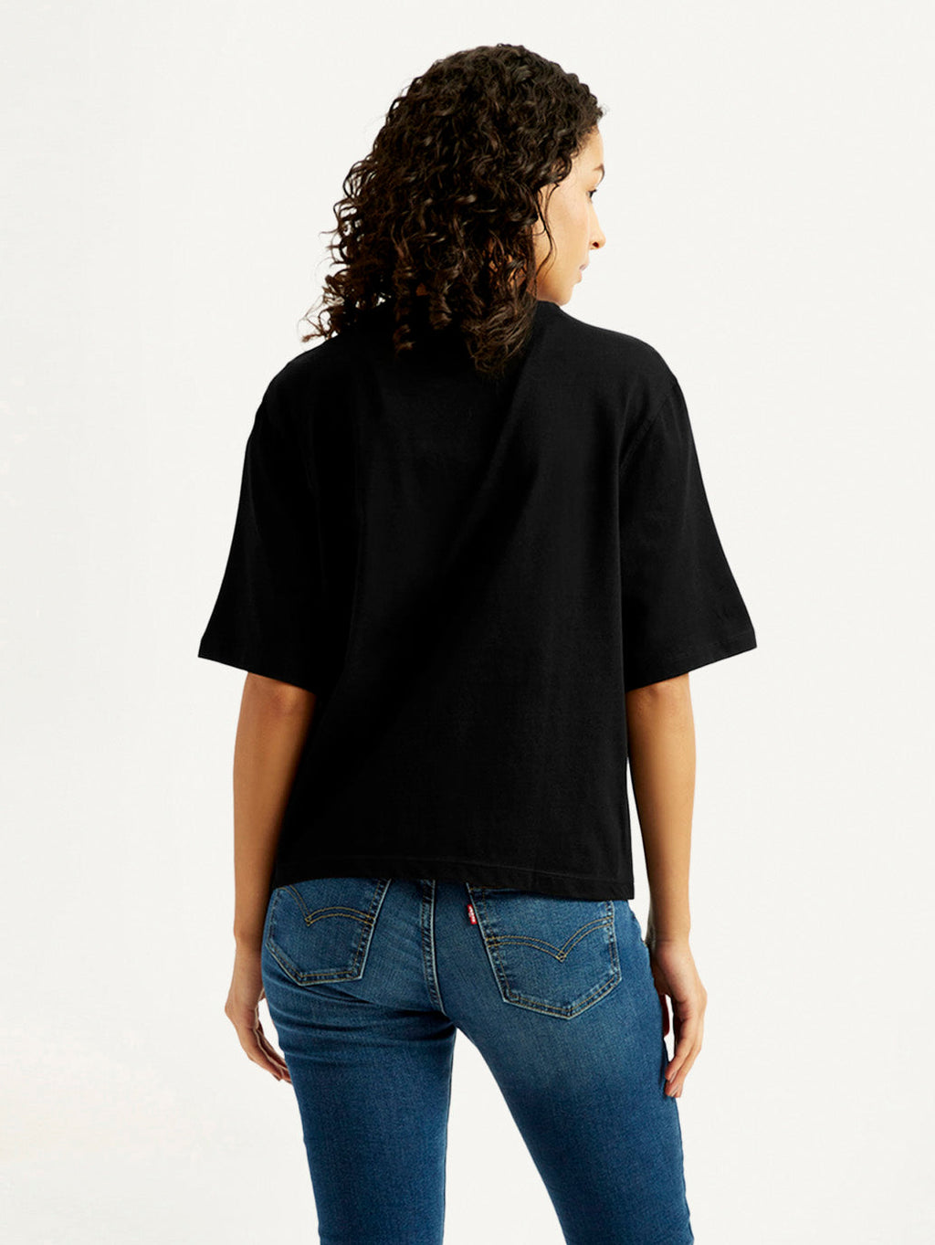 Women's Brand Logo Relaxed Fit T-shirt