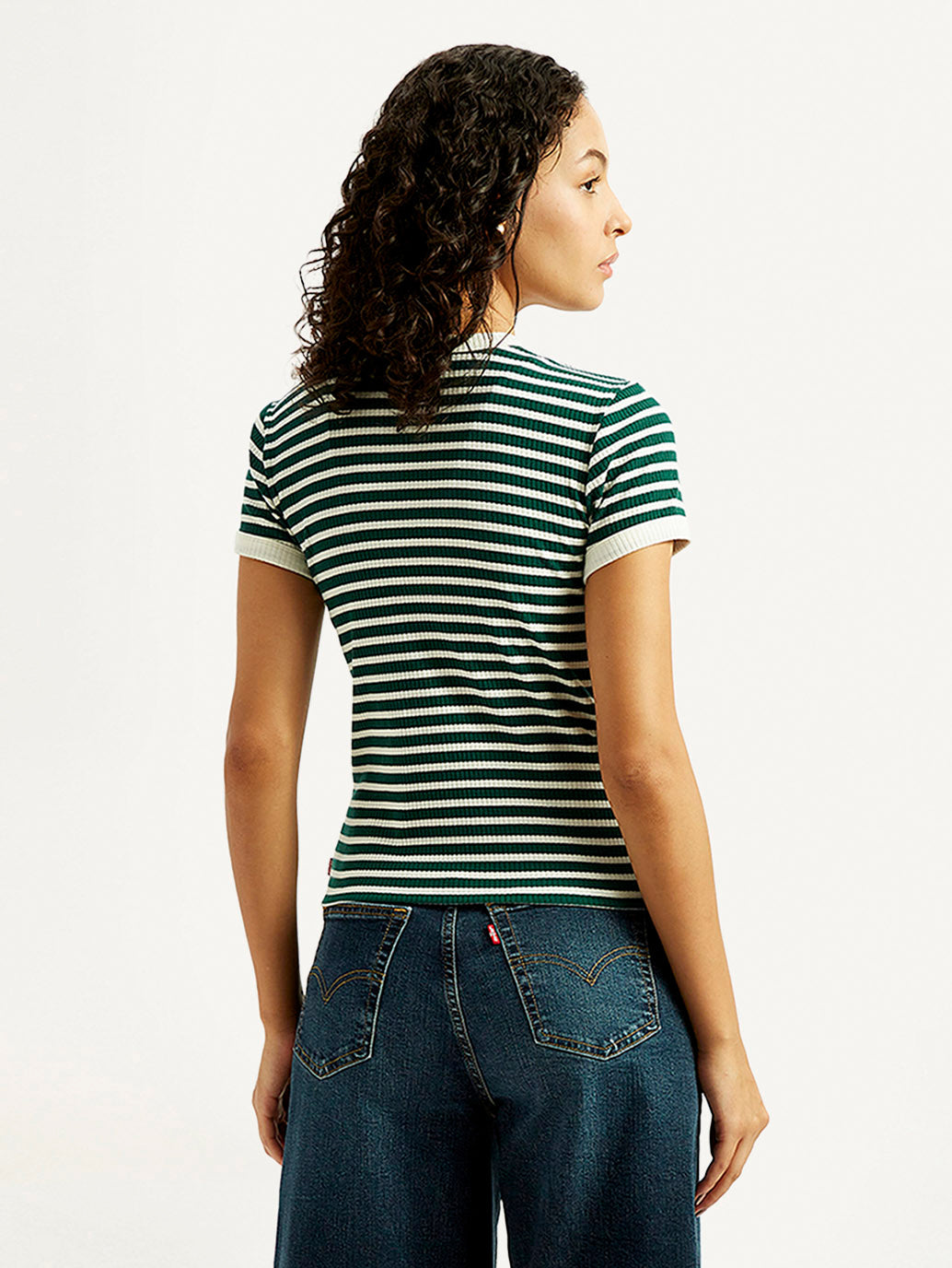 Women's Striped Slim Fit T-shirt