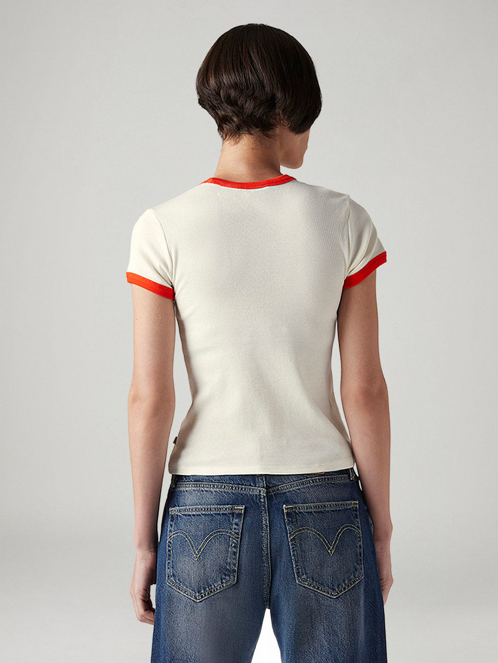 Women's Typography Printed Slim Fit T-Shirt