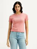 Women's Typography Slim Fit T-Shirt