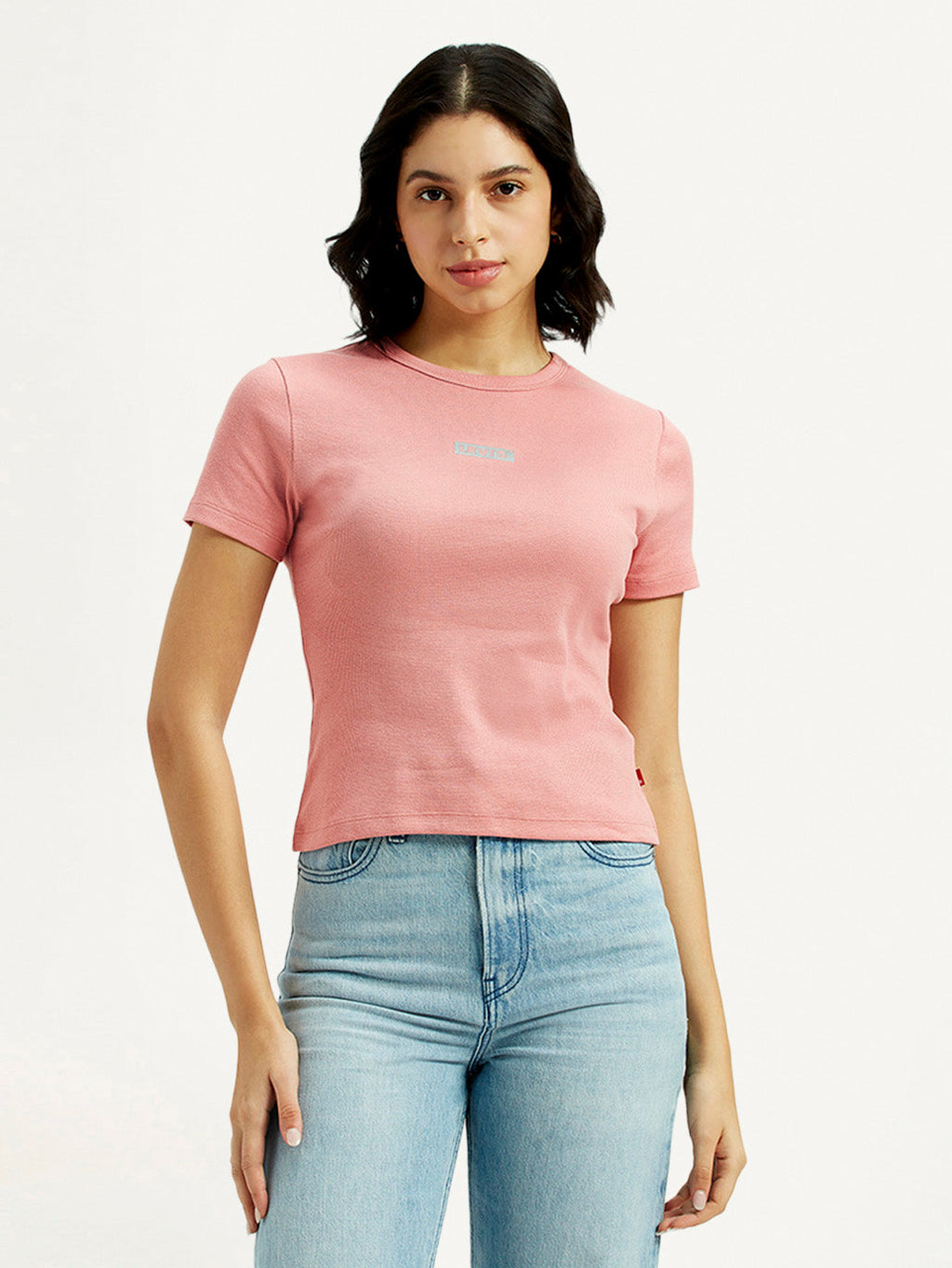 Women's Typography Slim Fit T-Shirt