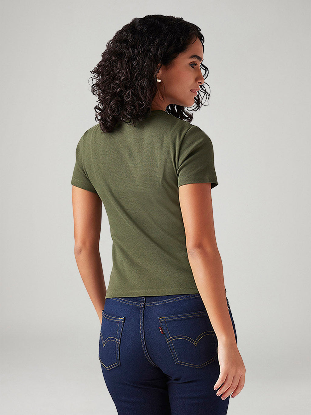 Women's Solid Slim Fit T-Shirt