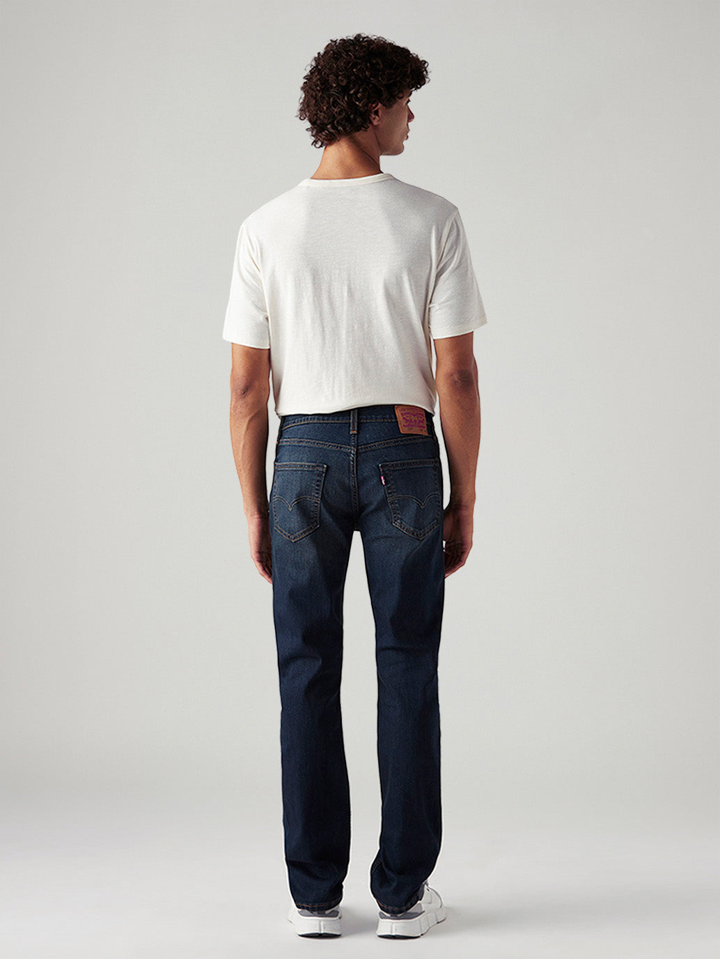 Men's Tinted 527 Navy Bootcut Mid Rise Jeans
