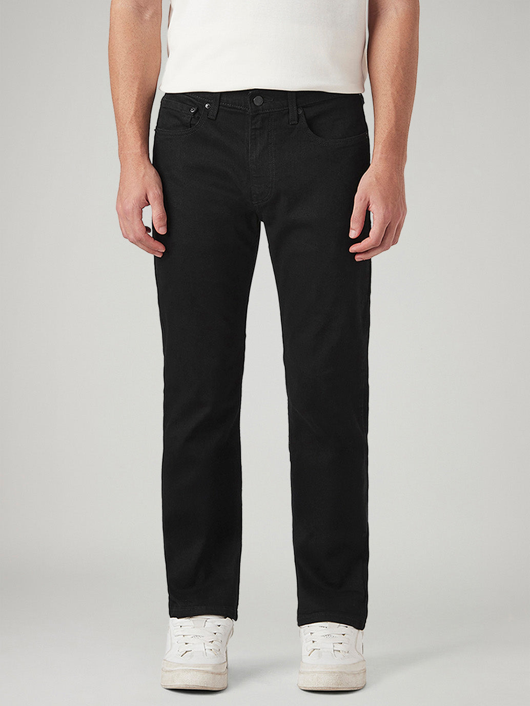 Mens 527 Mid Rise Bootcut Fit Cotton Stretch Blend Jeans