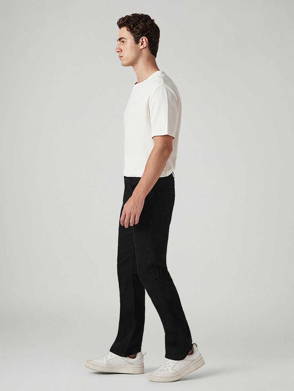 Mens 527 Mid Rise Bootcut Fit Cotton Stretch Blend Jeans