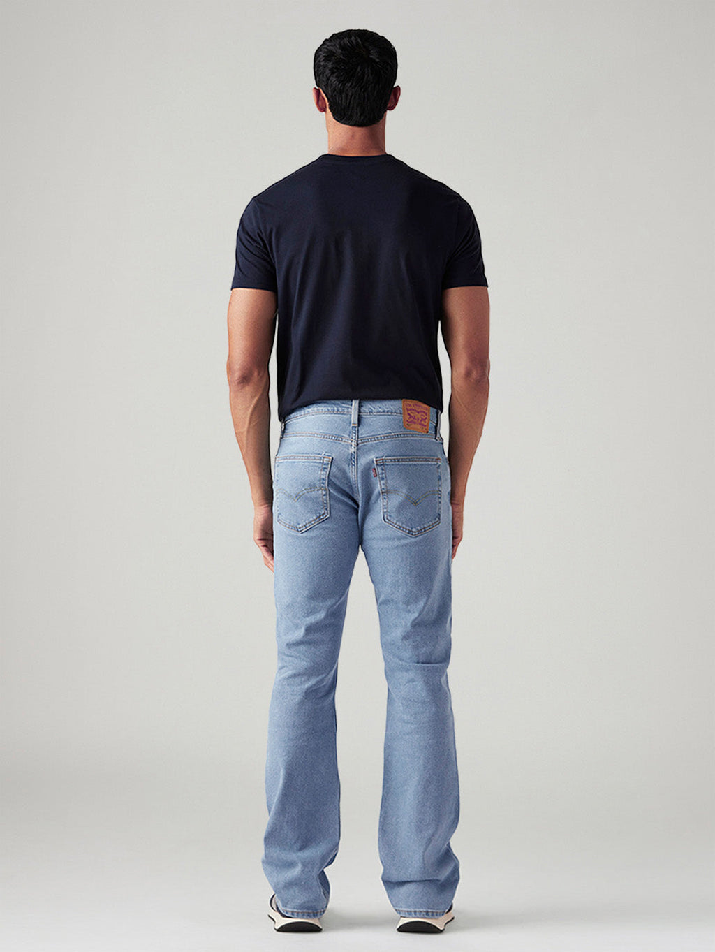Men's 527 Light Blue Bootcut Fit Mid Rise Jeans