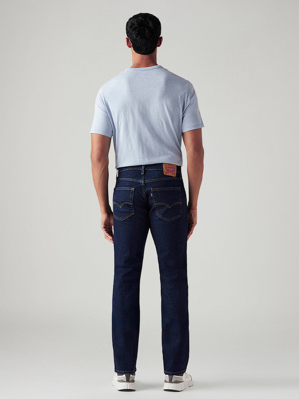 Men's 527 Dark Blue Bootcut Fit Mid Rise Jeans