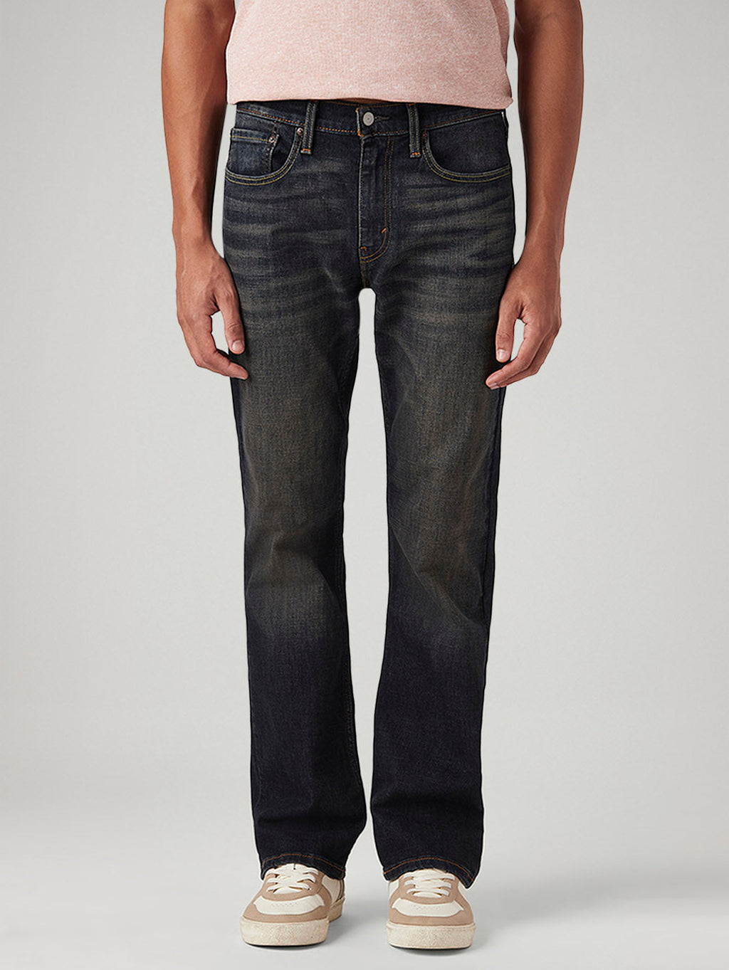 Men's 527 Dark Indigo Bootcut Fit Mid Rise Tinted Jeans